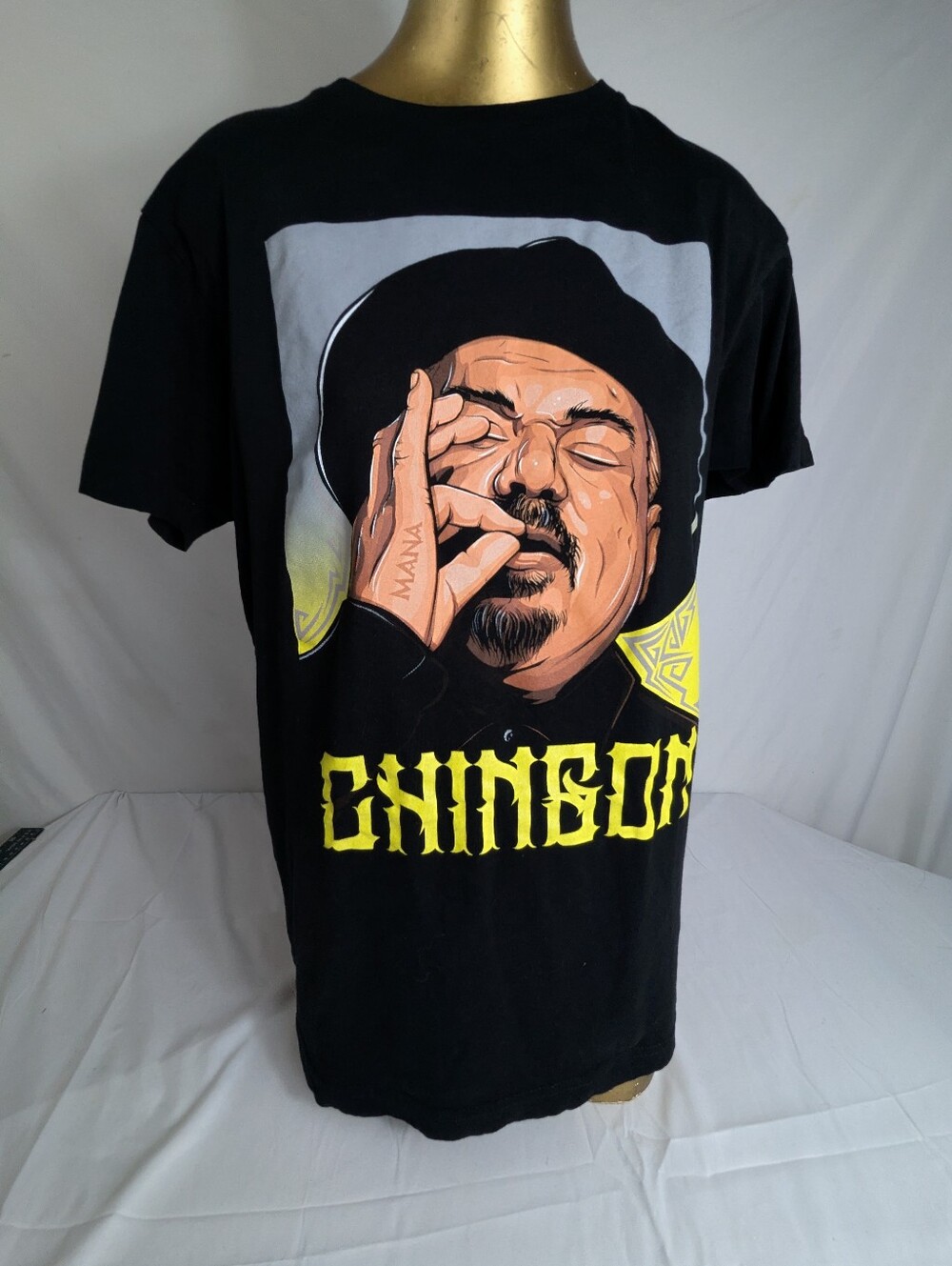 George Lopez Why Are You Crying Black Tee Size Medium